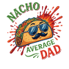 Nacho Père moyen Humour Design