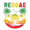 Reggae Sunset Palm Paradise