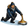 Puissance du curling d’hiver