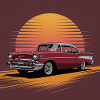 Sunset Drive Classic Car