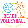 Beach Volleyball Men's Logo