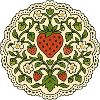 Strawberry Lace Circle