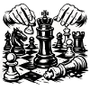 Dark Chess Motif – King of Strategy