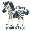 Stylish Zebra
