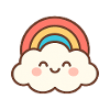 Cloud Smile Rainbow