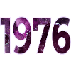 Number year 50. Birthday 1976