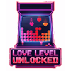 Love Level freigeschaltetes Arcade-Retro-Videospiel