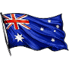 Australien Flagge Muster