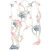 Pflaumenblüten-Mosaikmuster – Pflanze | Pastell-
