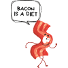 Bacon Diet Cartoon