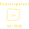Fensterputzer Sternzeichen Gebäuderreiniger  