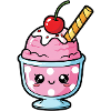 Kawaii Pink Sundae Cup
