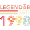 Legendary since 1998 Man's birthday