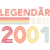 Legendary since 2001 man's birthday