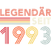 Legendary since 1993 Man Birthday
