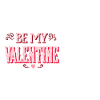 Be My Valentine Romantic Heart