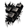 WASD Splash – Gamer-tastaturdesign til gamere & P