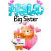Stolze große Schwester Teddybären