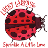 Lucky Ladybug: Cute Ladybug with Hearts