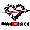 Love The Ride Gear Heart