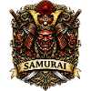 Samurai Wappen Kriegerkunst