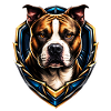 American Staffordshire Head