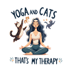 Yoga and cats: My therapy
