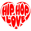 Hip Hop Love - Heart Design