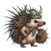 Igel-Wikingerkrieger