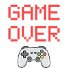 Game Over – Gamer Controller T-Shirt