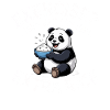 Panda with rice joke