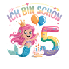 I'm already 5 Mermaid Birthday