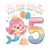I'm already 5 Mermaid Birthday