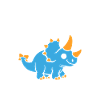Blue Dino: Funny Phrases