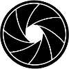 Aperture Spiral Black & White