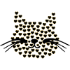 Cats Hearts Valentine's Day