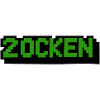 Lettering Zocken Retro Computer