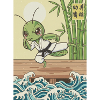Kawaii Martial Arts Praying Mantis