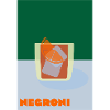 Negroni – Bold Cocktail Print