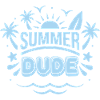 Summer Dude Surf Logo