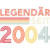 Legendary Since 2004 Man Birthday