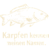 Karpfen Namens-Statement Design