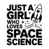 Only one girl loves space science