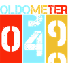 Oldometer 50th Birthday Funny Retro Odometer