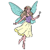 Cute Fairy in Pastel Flight
