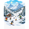 Bergski-Abenteuer Wintersport