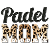 Padel Mom Shirt Leopard