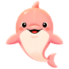 Bébé Dauphin Rose