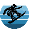 Clear snowboard message for women