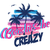 Beaches be Crazy Palm Neon Sunset
